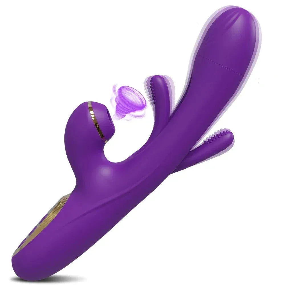 Vibrating Clit Sucker for Women G Spot Rabbit Vibrator