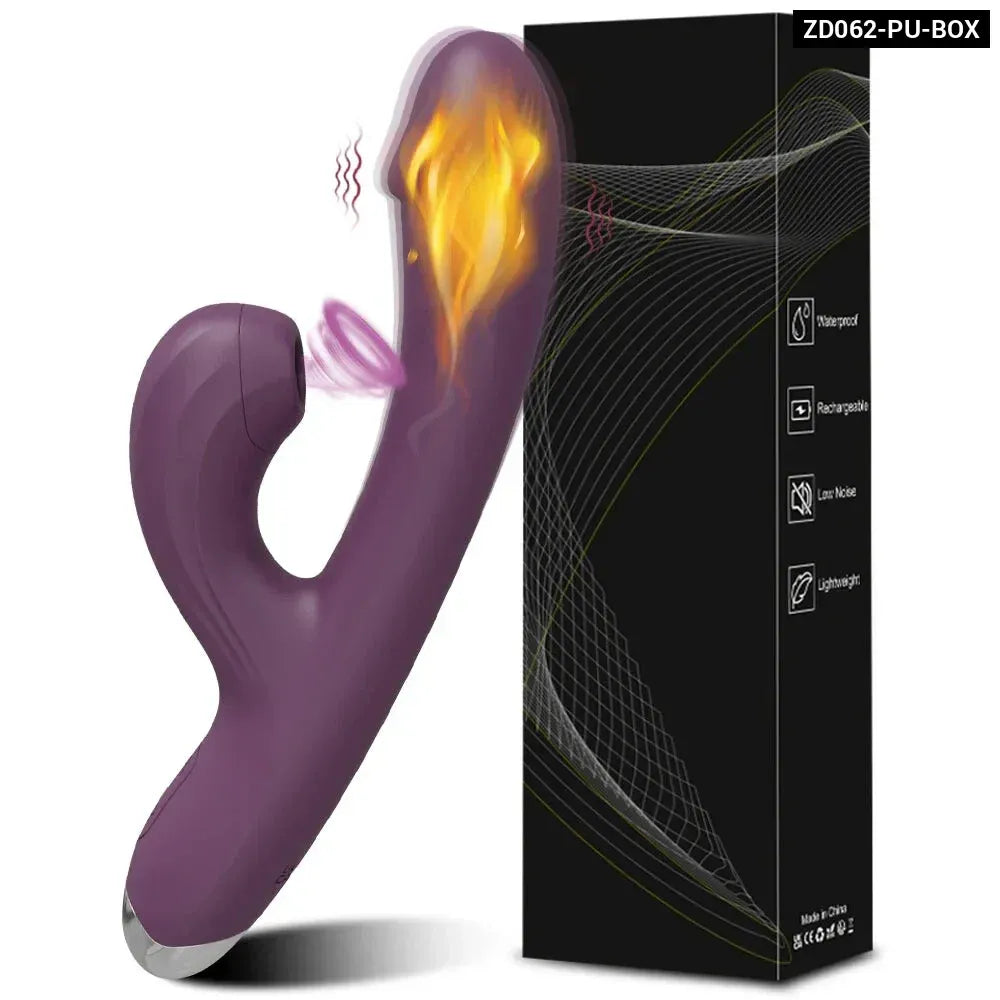 Vibrating Clit Sucker for Women G Spot Stimulator Heat