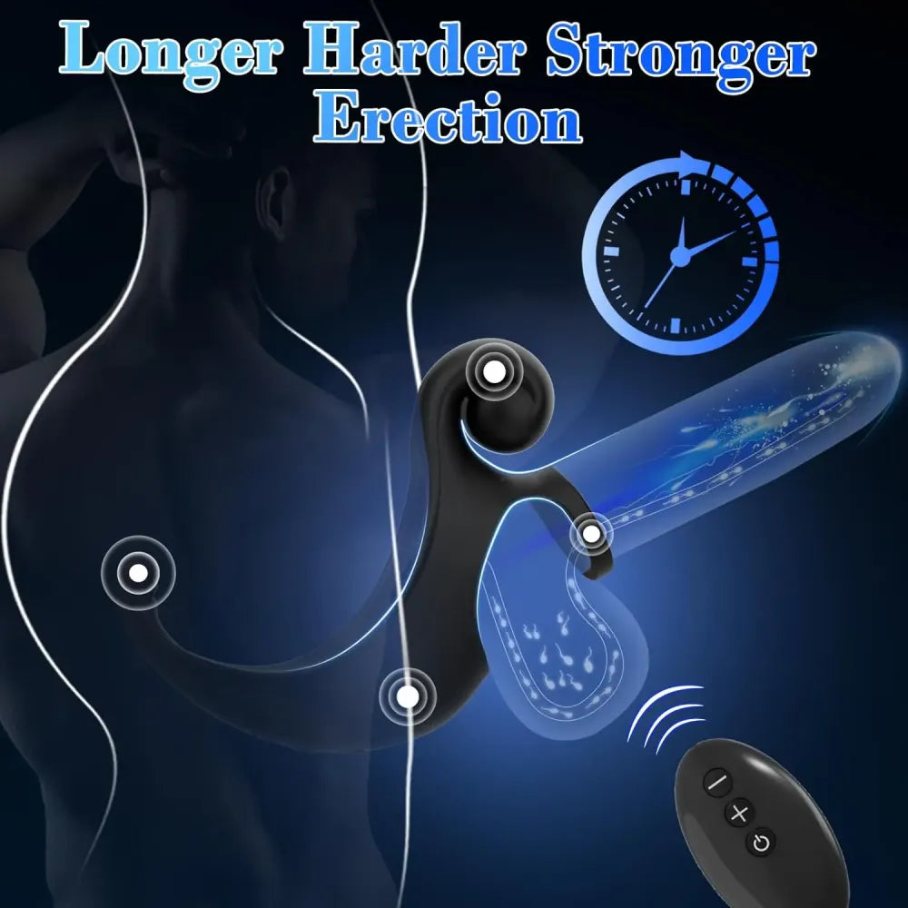 Vibrating Cock Ring For Men Enhance Pleasure