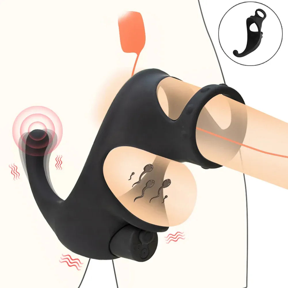 Vibrating Cock Ring For Men Enhance Pleasure