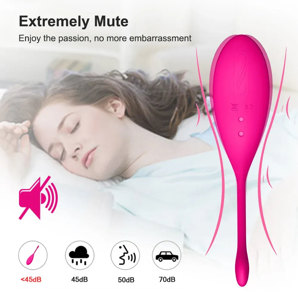 Vibrating Egg Clitoris Stimulator for Women