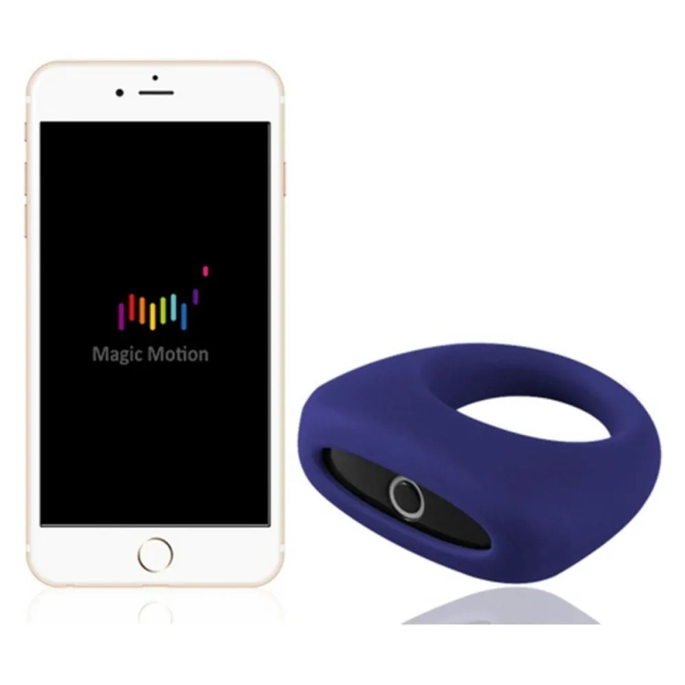Vibrating Ring By Magic Motion Dante Blue