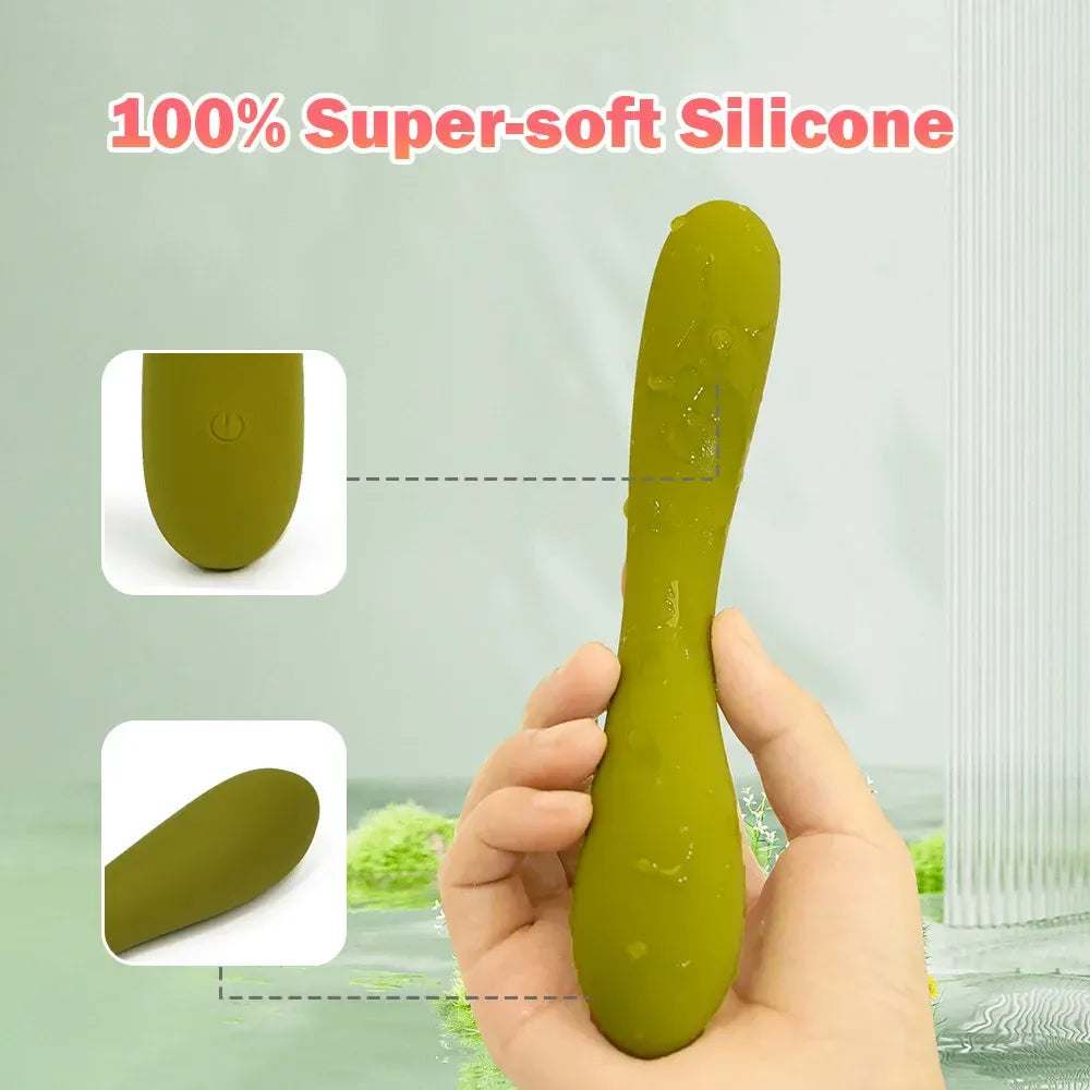 Waterproof Silicone G Spot Vibrator for Women Nipple