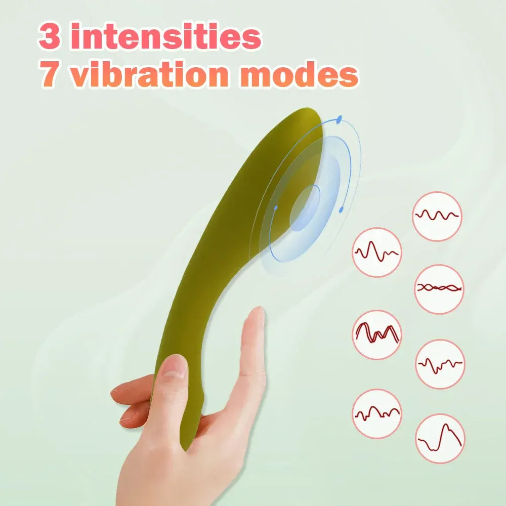 Waterproof Silicone G Spot Vibrator for Women Nipple