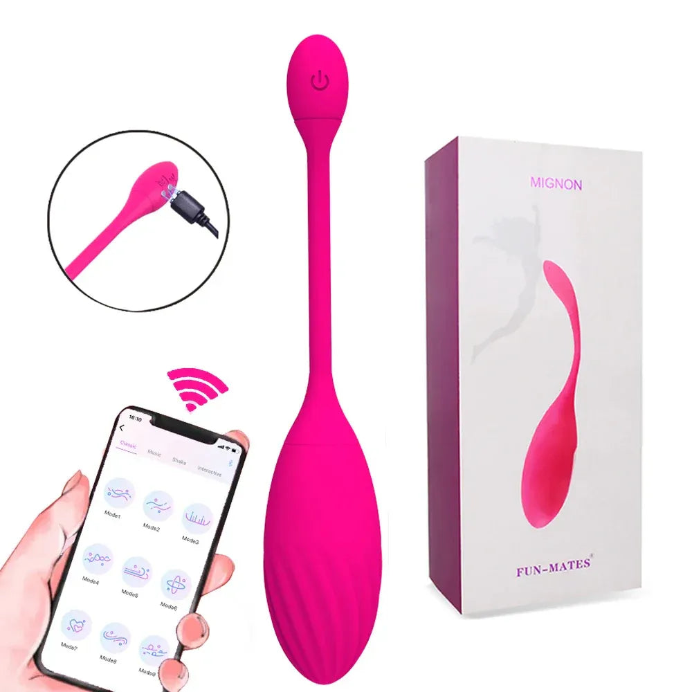 Wireless Dildo Egg Vibrator For Women Wearable G Spot