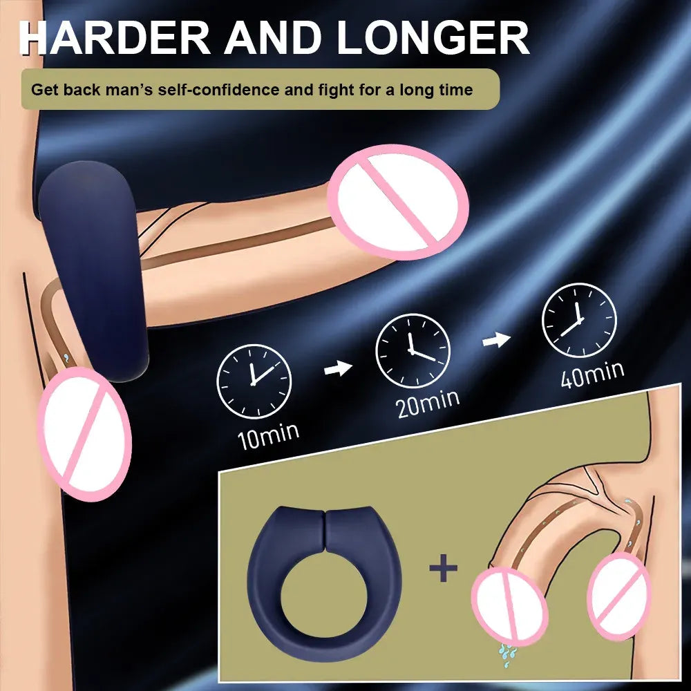 Wireless Magnetic Cock Ring & Prostate Massager