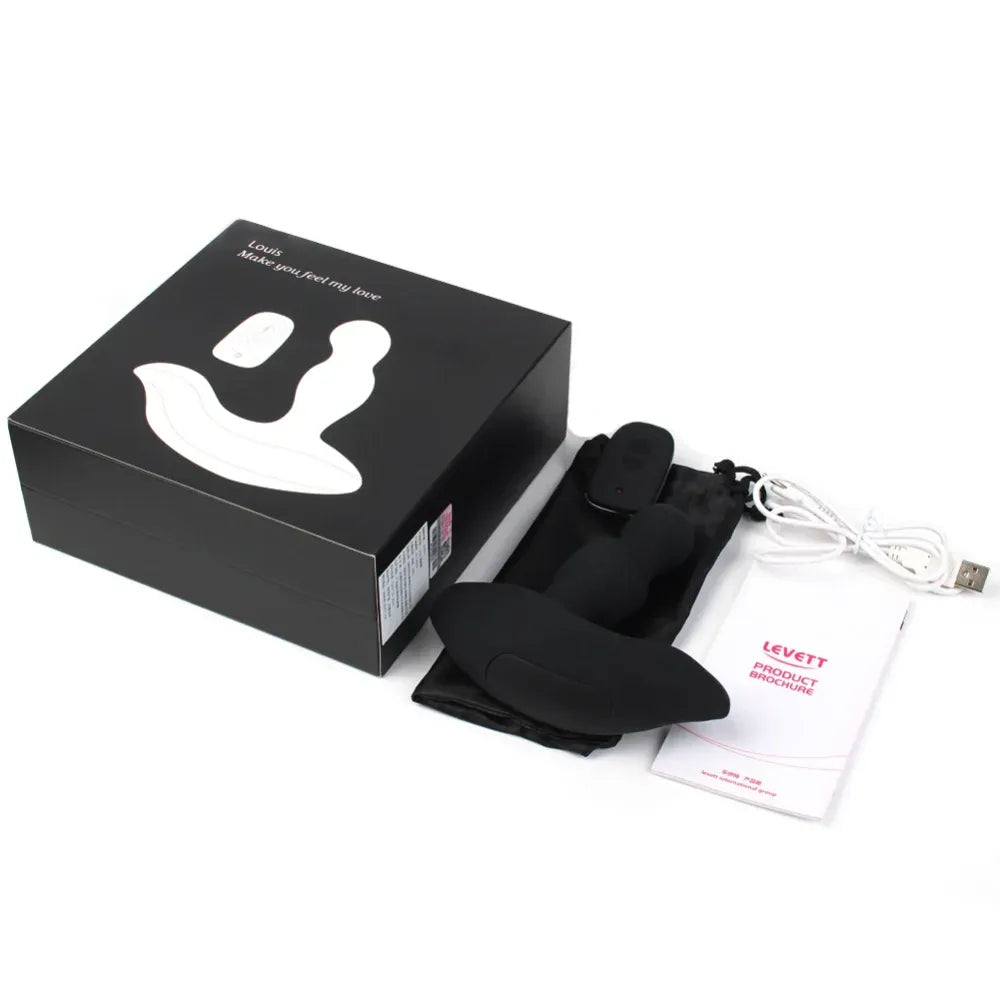 Wireless Prostate Massager For Men Silicone Anal Vibrator