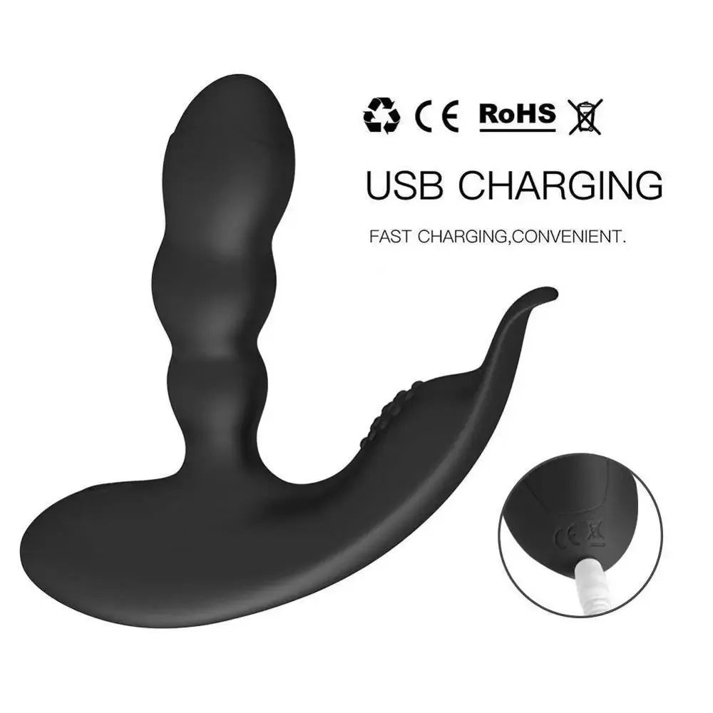 Wireless Prostate Massager For Men Vibrating Butt Plug