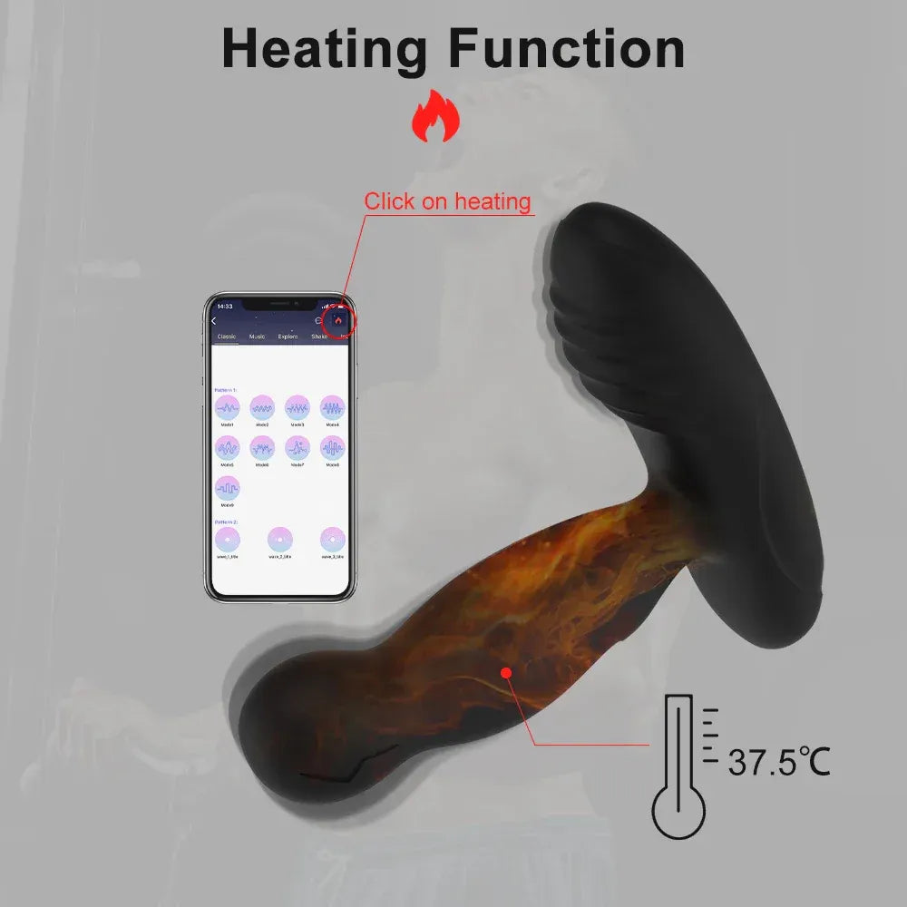 Wireless Prostate Massager With App Control